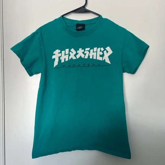 Thrasher Blue Godzilla T-shirt - Picture 3 of 11